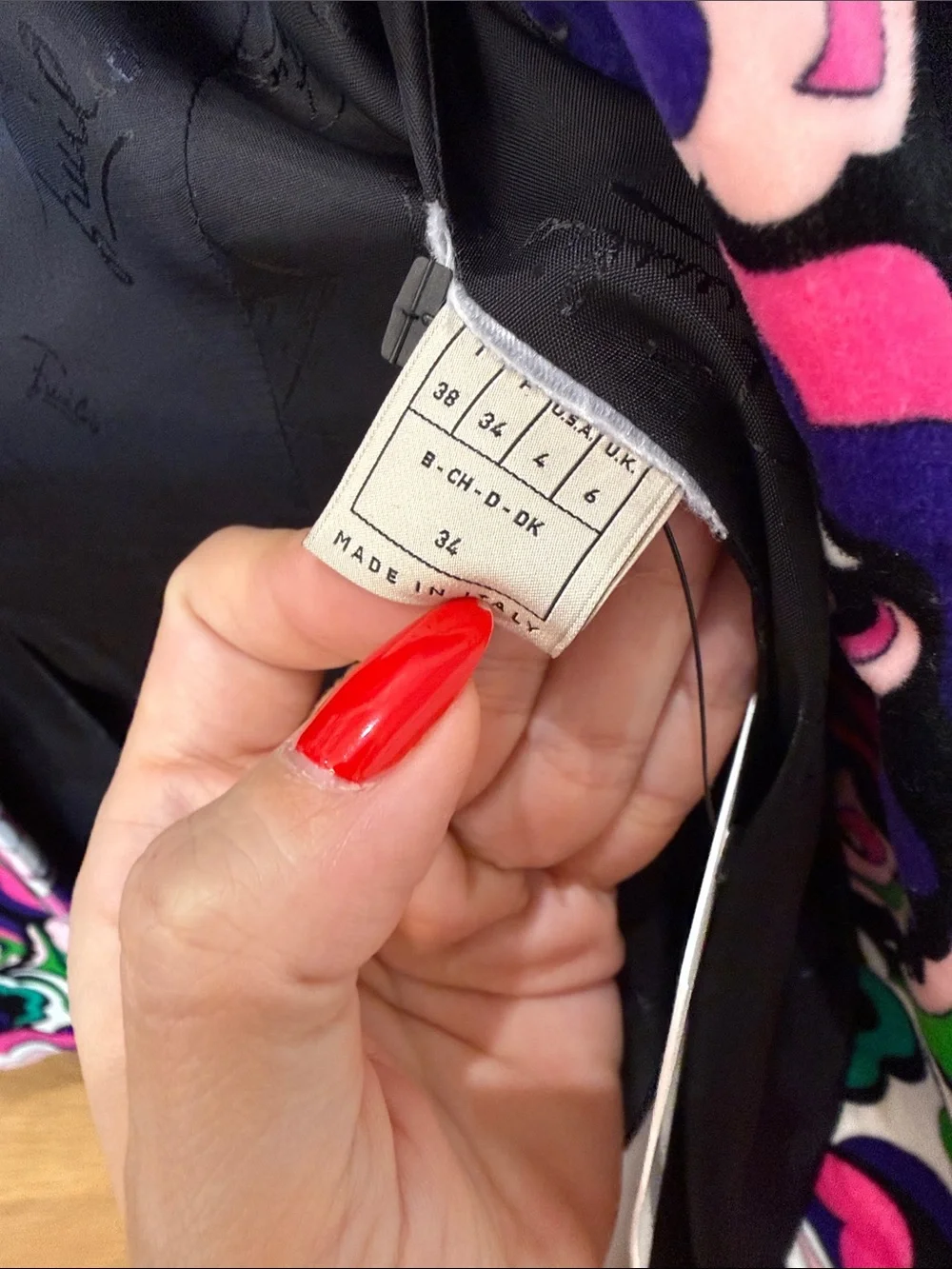 Emilio Pucci Pink Green Blue Blazer
